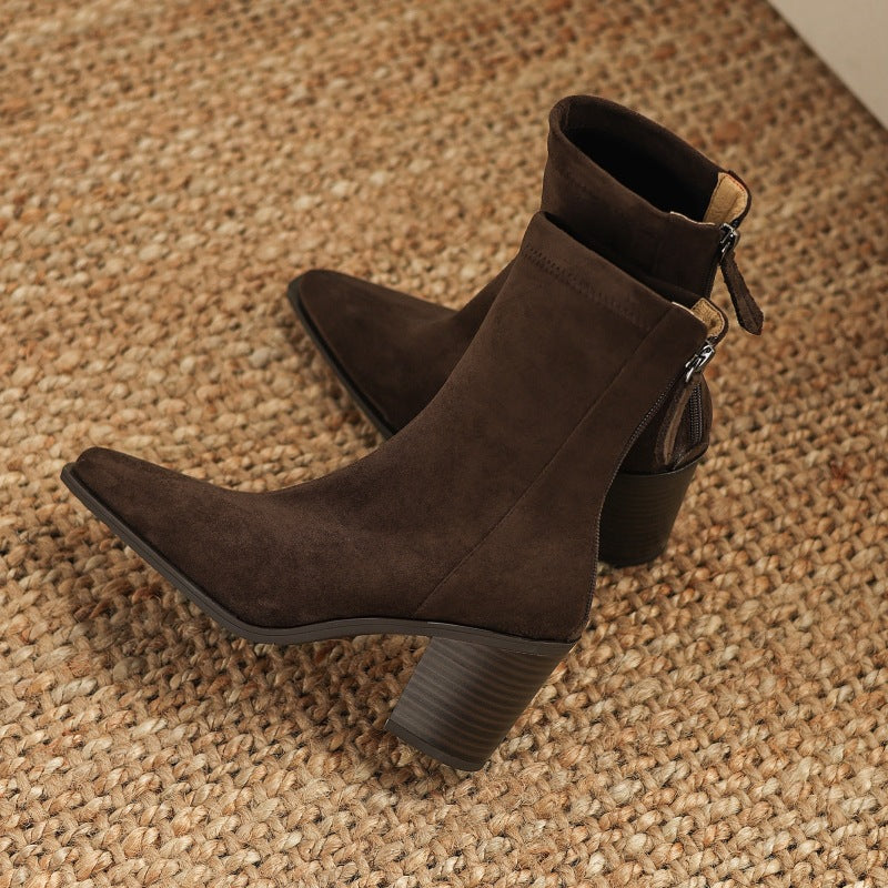 Botas Sarli de ante genuino