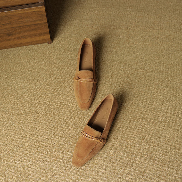 Aven Genuine Suede Loafers
