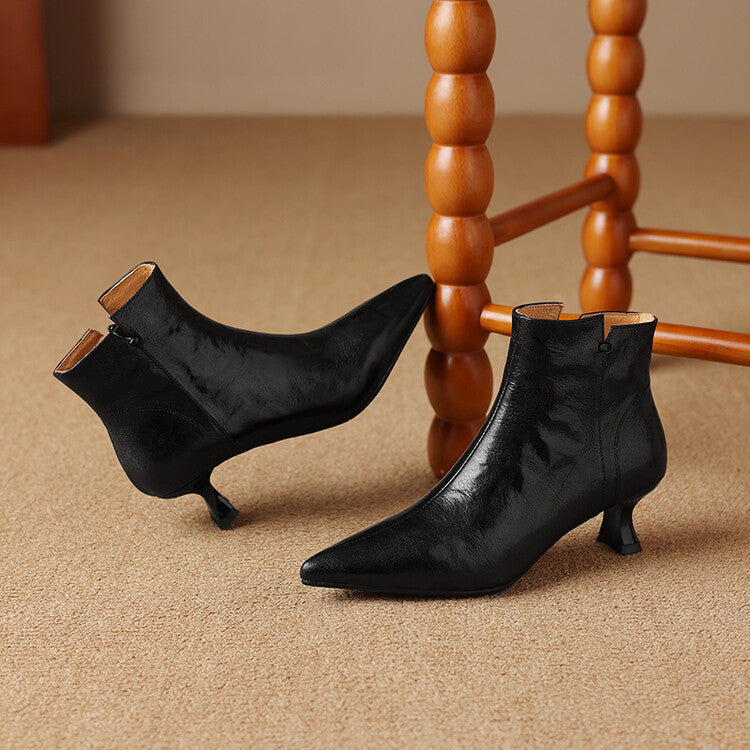 Botas de cuero genuino Klyra