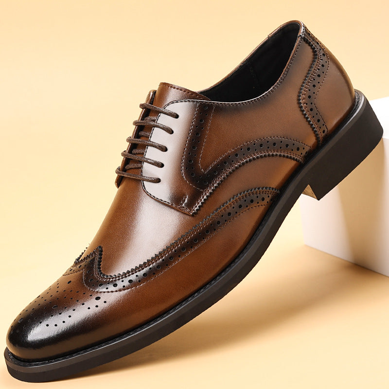 Sapatos Prescot em Pele Genuína