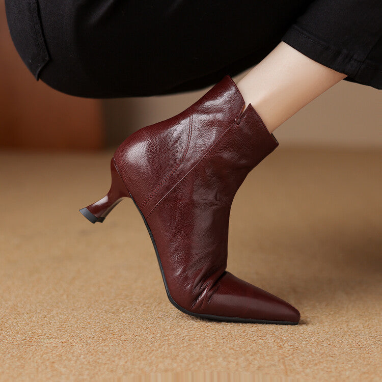 Botas de cuero genuino Klyra