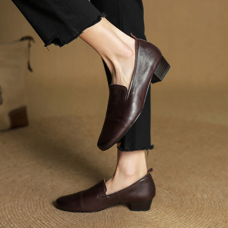 Leena Loafers i Äkta Läder