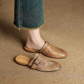 Mules Cassie in vera pelle