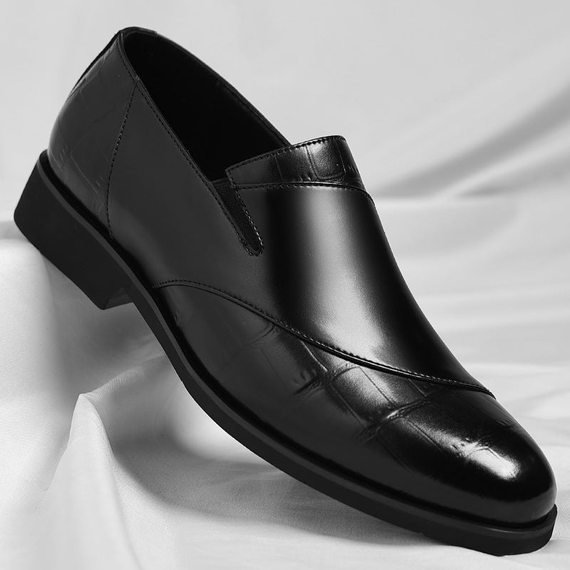 Mocassins de pele com Lurex