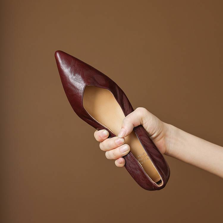 Emry pumps van echt leer