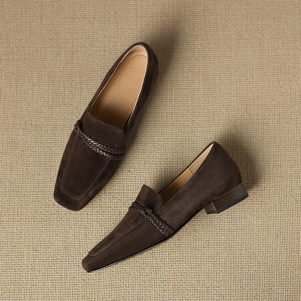 Saraline Suede Loafers