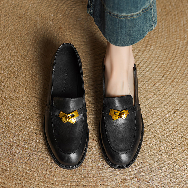 Lena Loafers i Äkta Läder