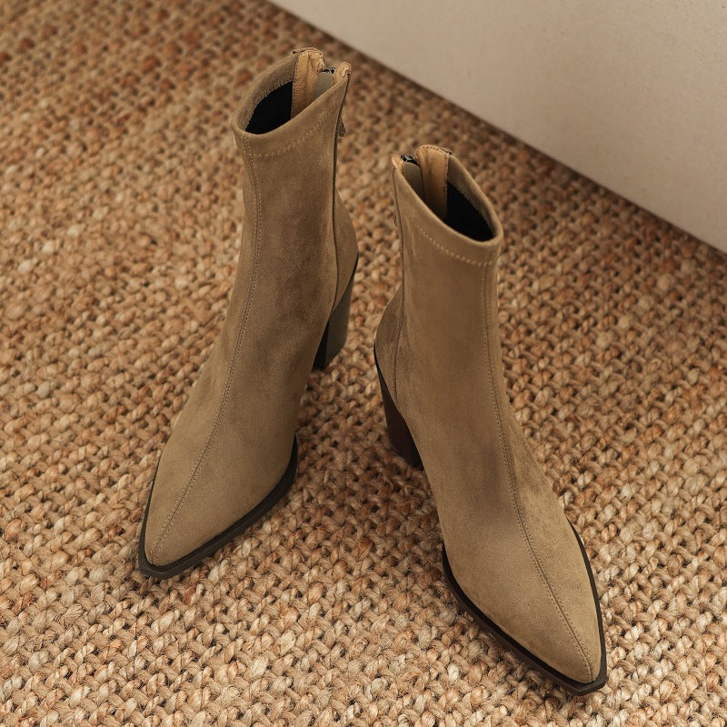 Botas Sarli de ante genuino