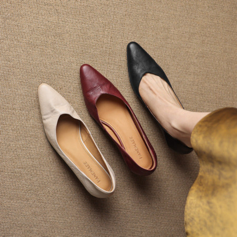 Grace High Heels aus echtem Leder
