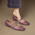 Daphne Genuine Leather Flats