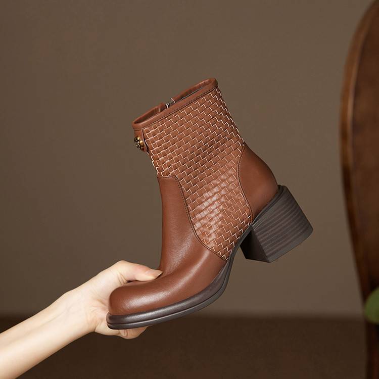 Stivali Odette in vera pelle