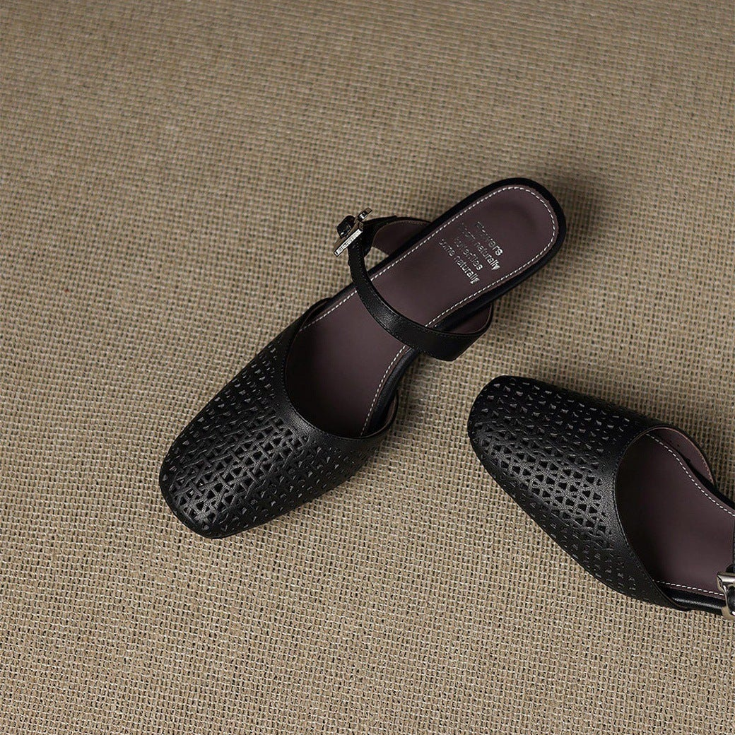 Mules Nilda in vera pelle
