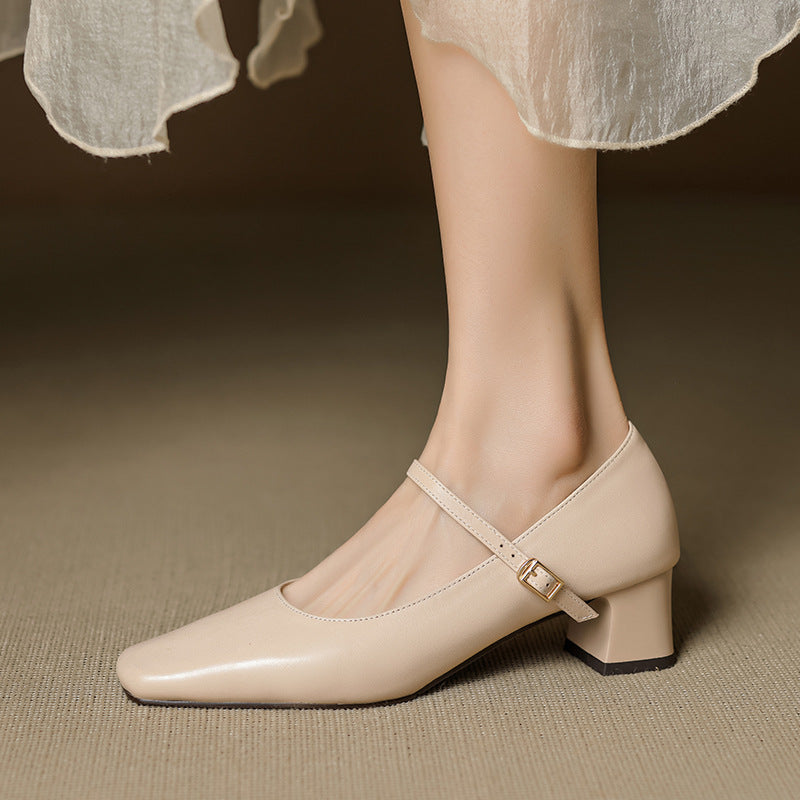 Lévana Genuine Leather Heels