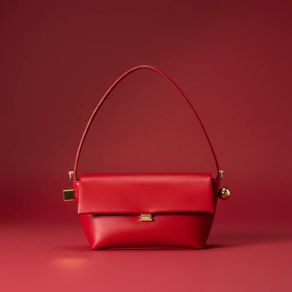 Rote Tasche