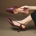 Tacchi Velta in vera pelle
