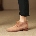 Zapatos Alexa de ante auténtico
