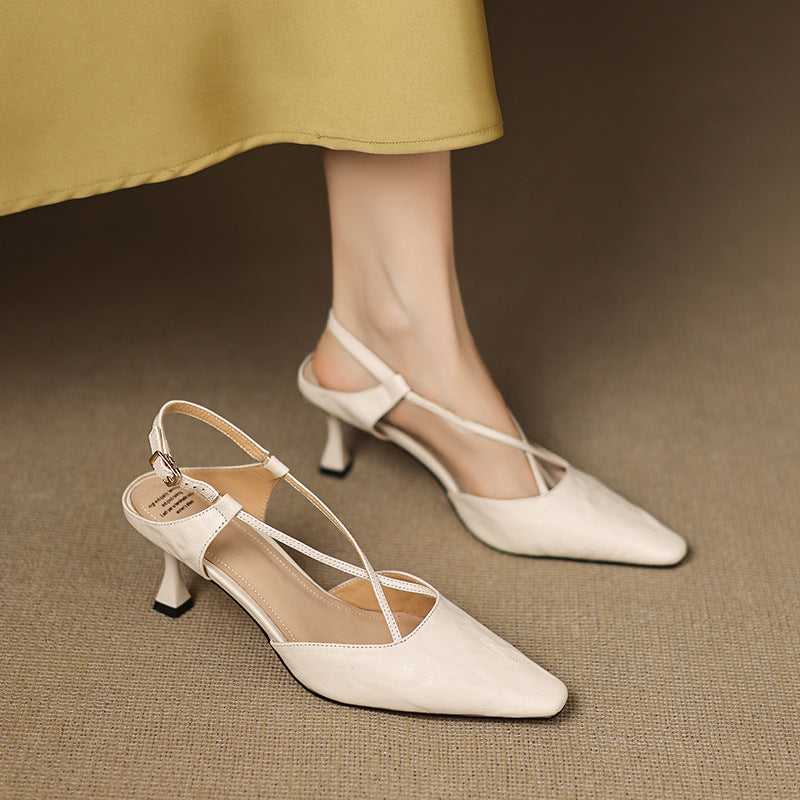 Tacchi Velta in vera pelle
