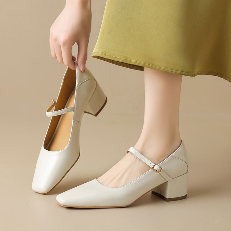 Tacchi Kristen in vera pelle