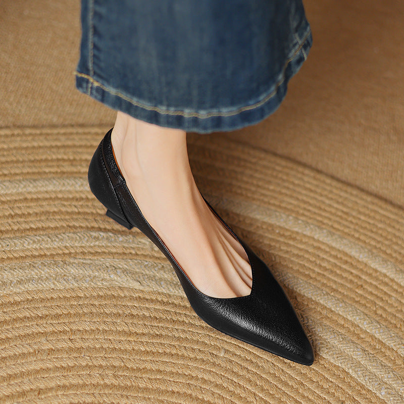 Tacones Nera de cuero genuino