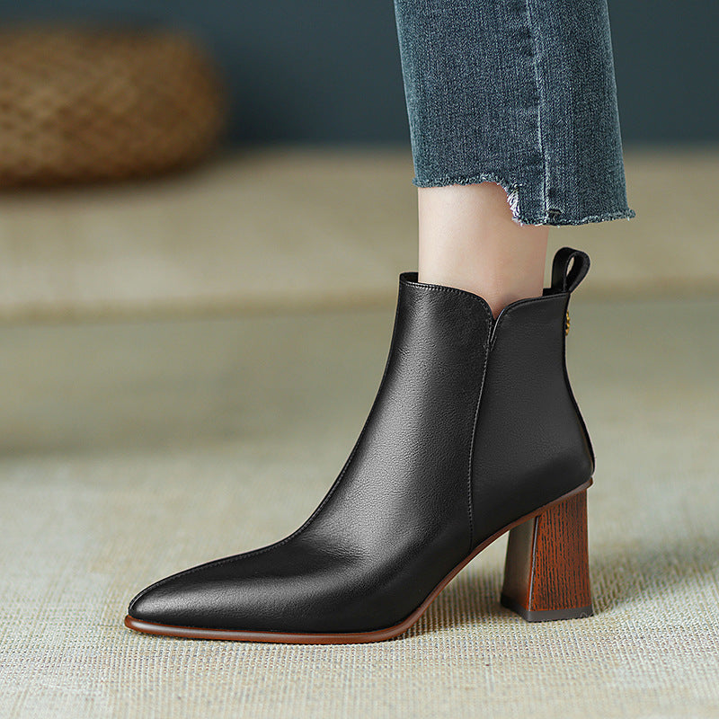Meriste Genuine Leather Boots