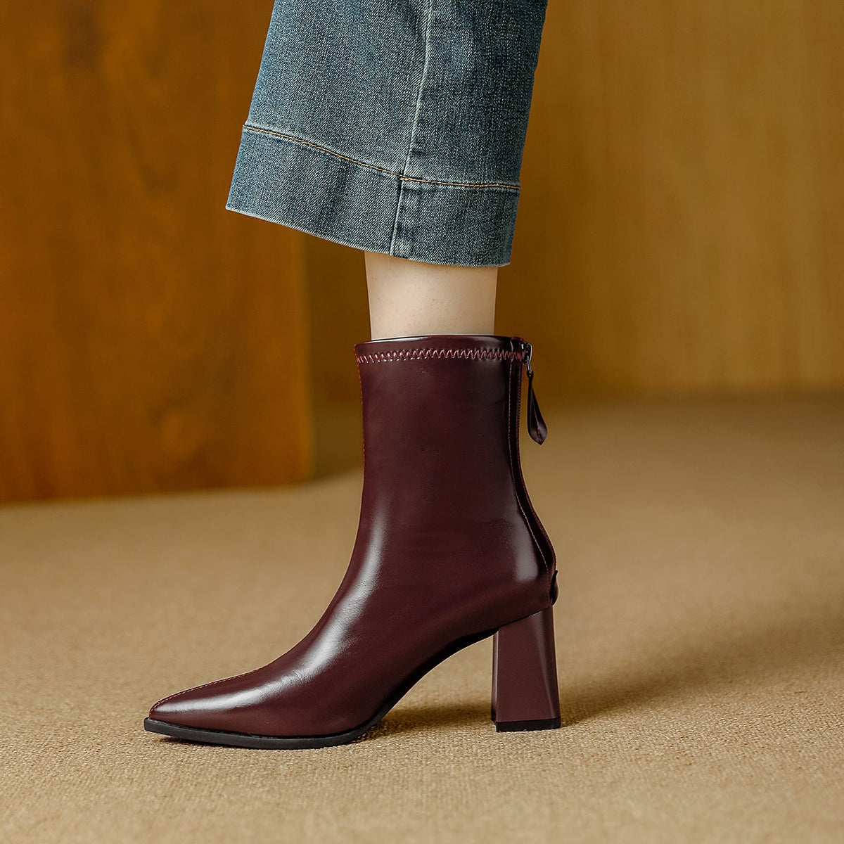 Patricia Leather Boots