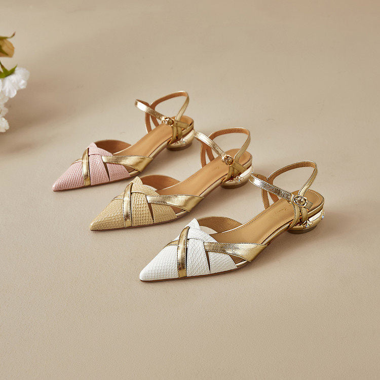 Scarpe basse Rielle in vera pelle