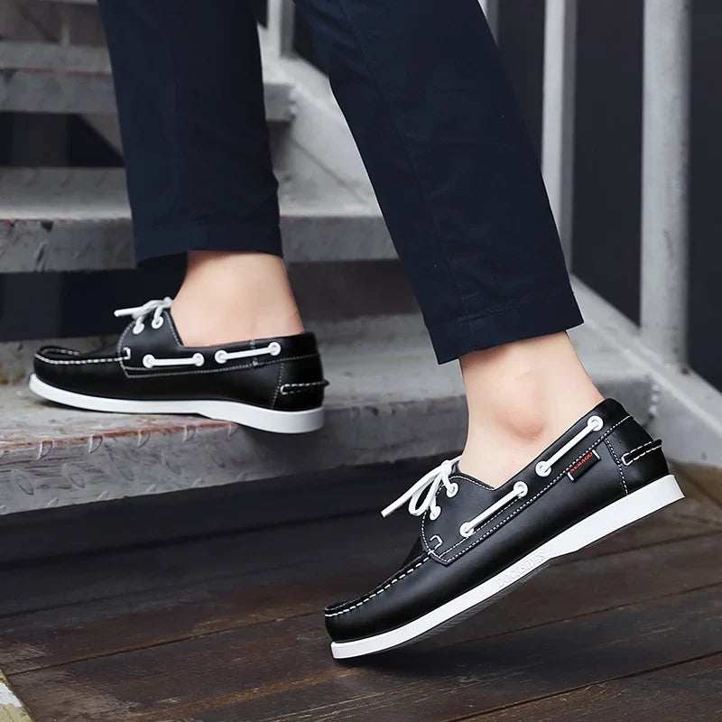 Sapatos Rasko em pele genuína
