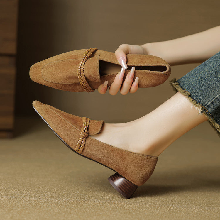 Aven Genuine Suede Loafers