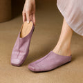 Mules Priya de cuero genuino
