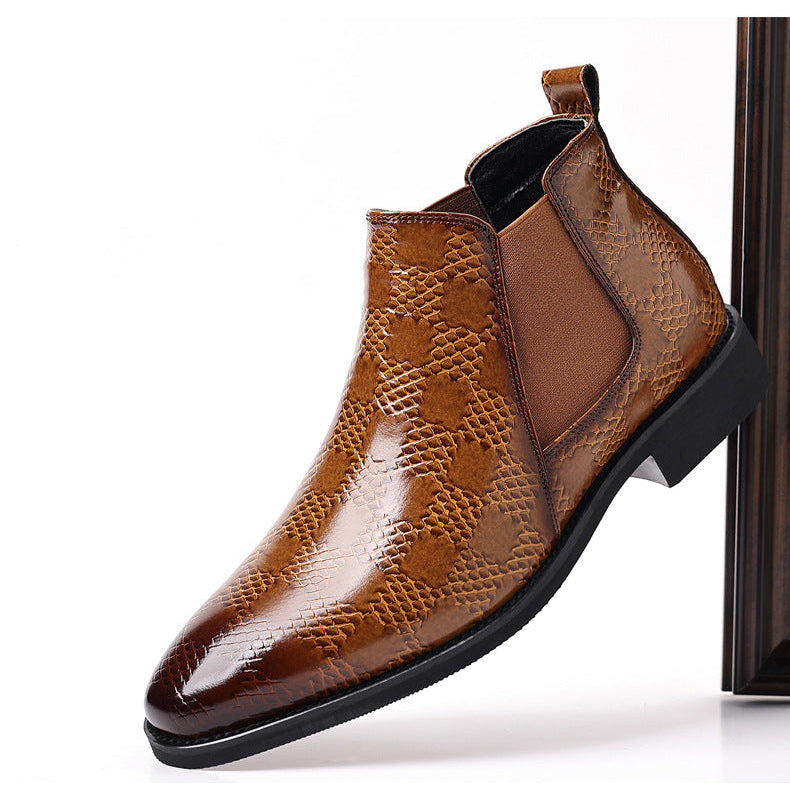 Carrano-Lederstiefel