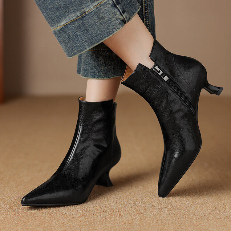 Botas de cuero genuino Klyra