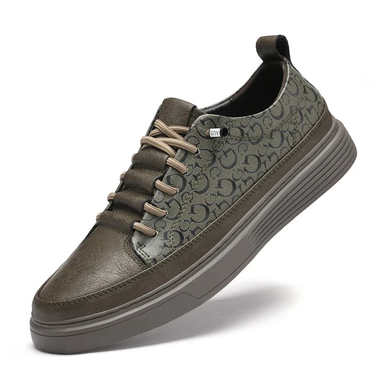 Torino-sneakers i läder