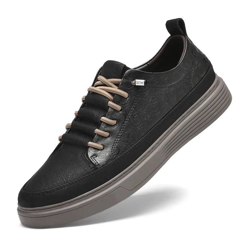 Torino-sneakers i läder