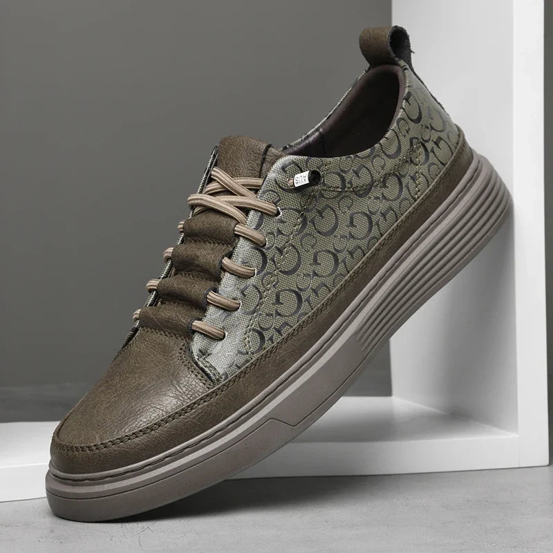 Torino-sneakers i läder