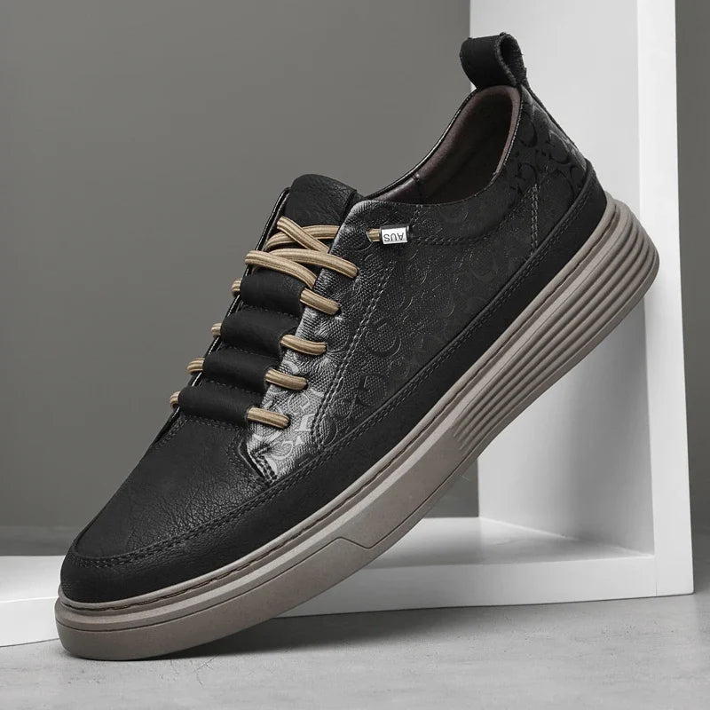 Torino-sneakers i läder