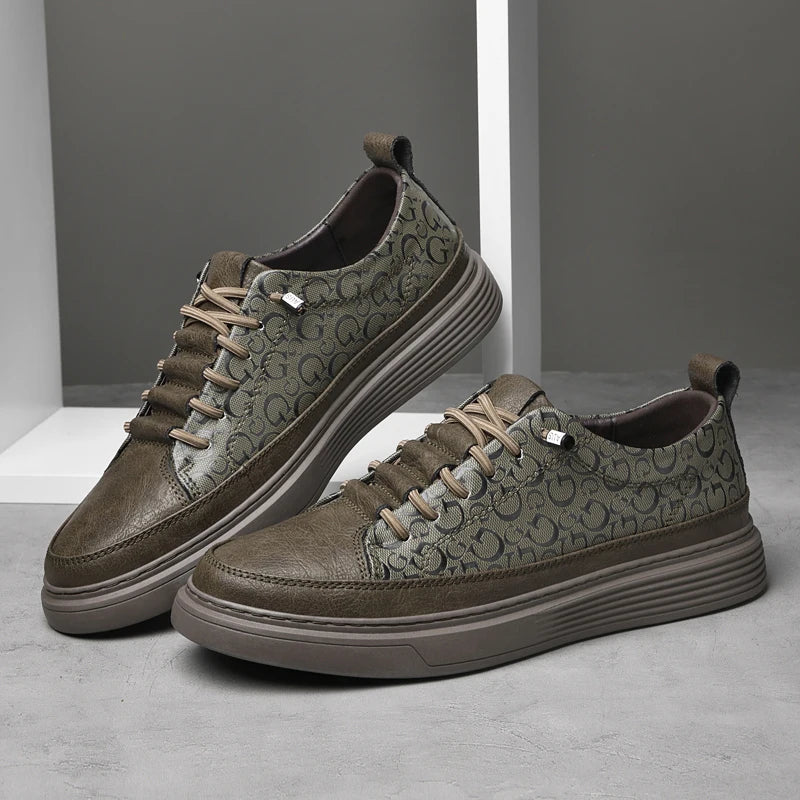 Torino-sneakers i läder