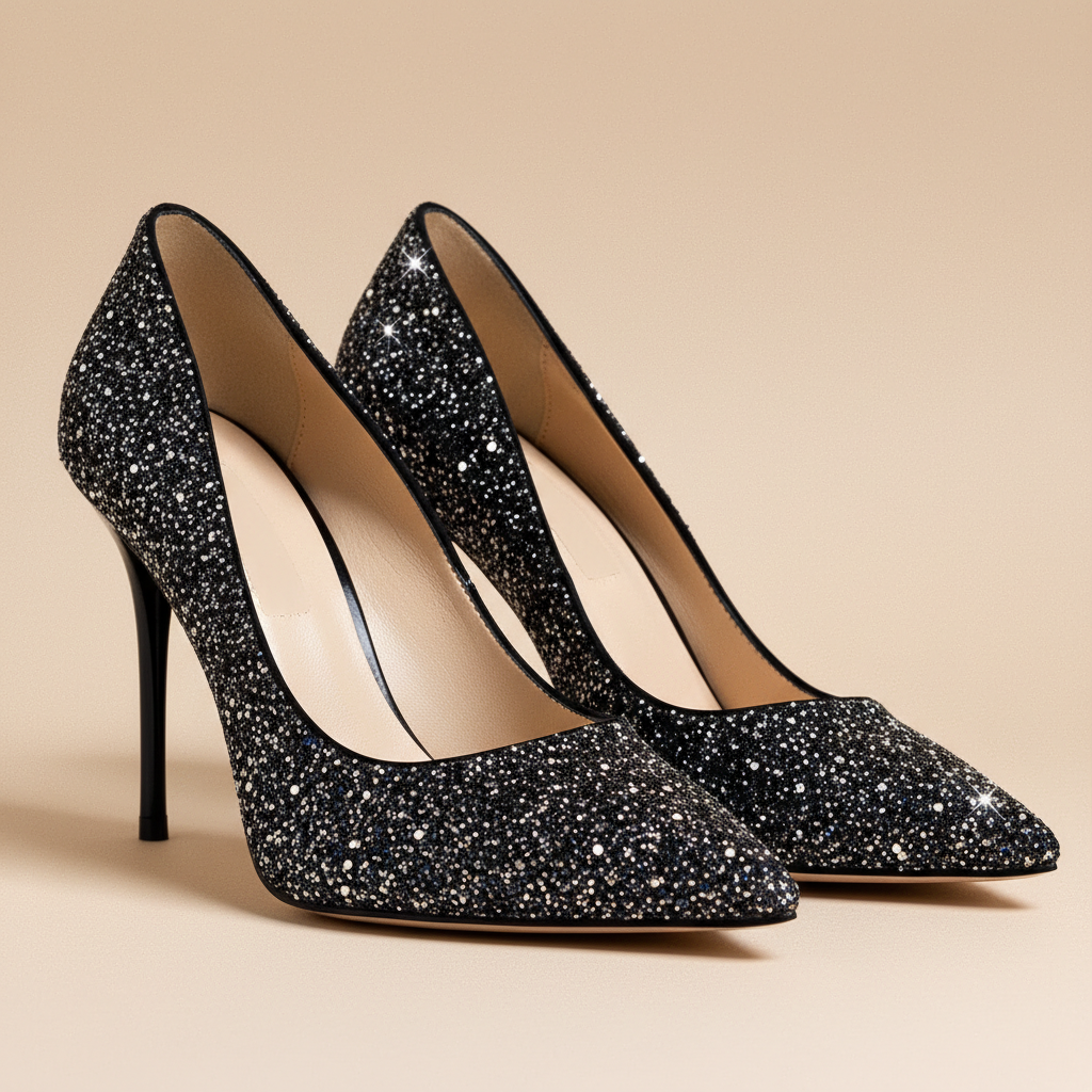 Tacones de lentejuelas Julie