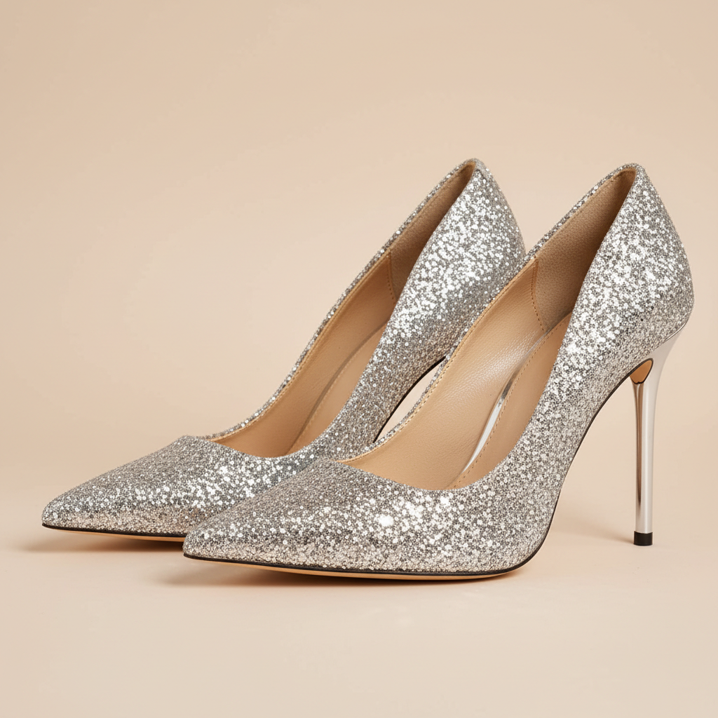 Tacones de lentejuelas Julie