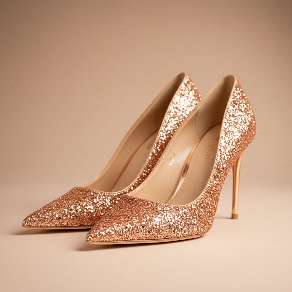 Tacones de lentejuelas Julie