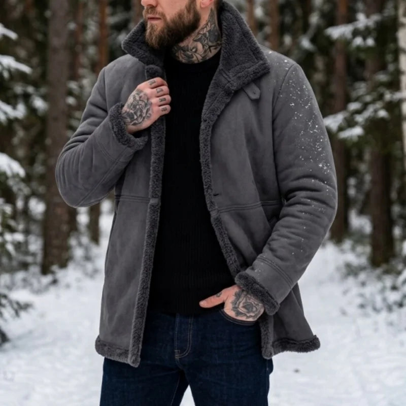 GARRICK FLEECE-TRIM JACKET