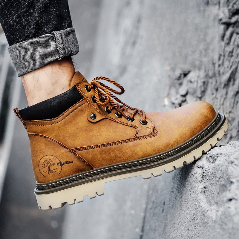 Botas Nox de cuero genuino