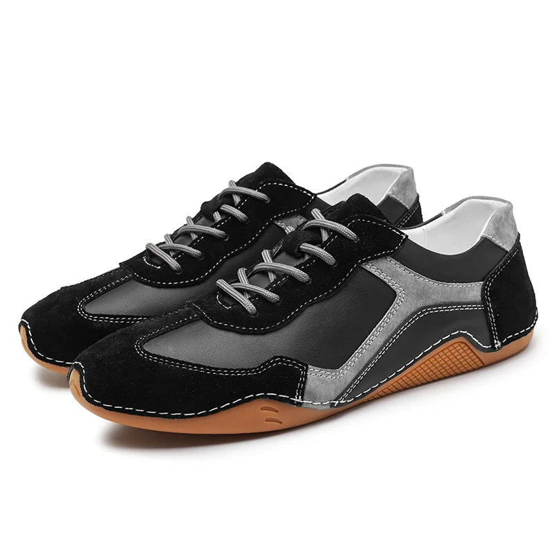 Wildleder-Gummi-Sneaker