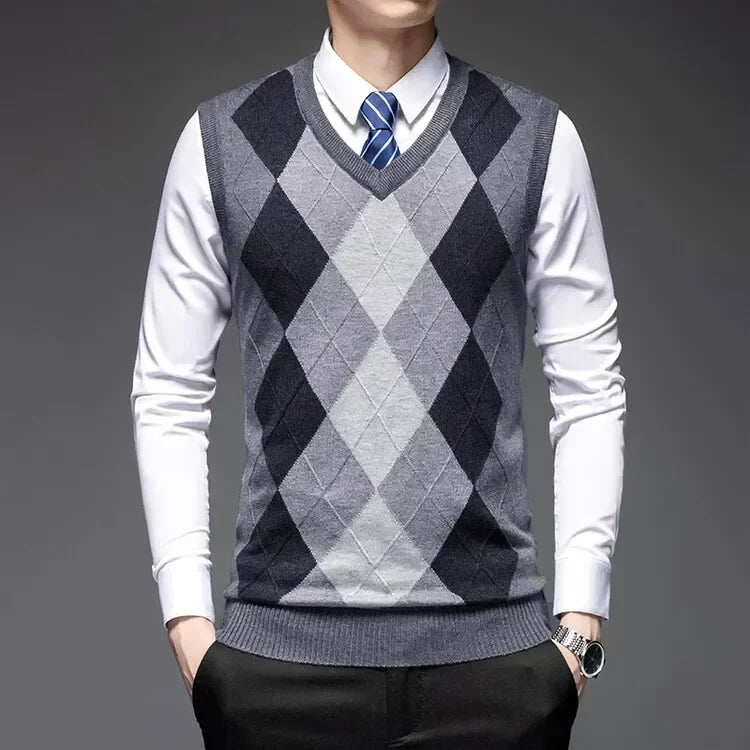 Gilet in lana Heritage