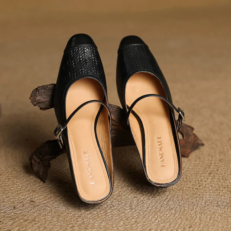 Mules Berla in vera pelle