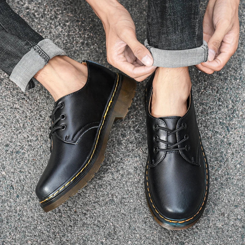 Oxford Alvarez in vera pelle