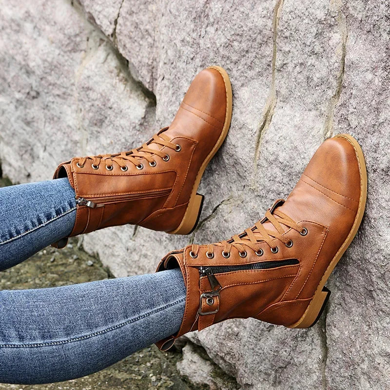 RAVYN ROGUE BUCKLE BOOTS