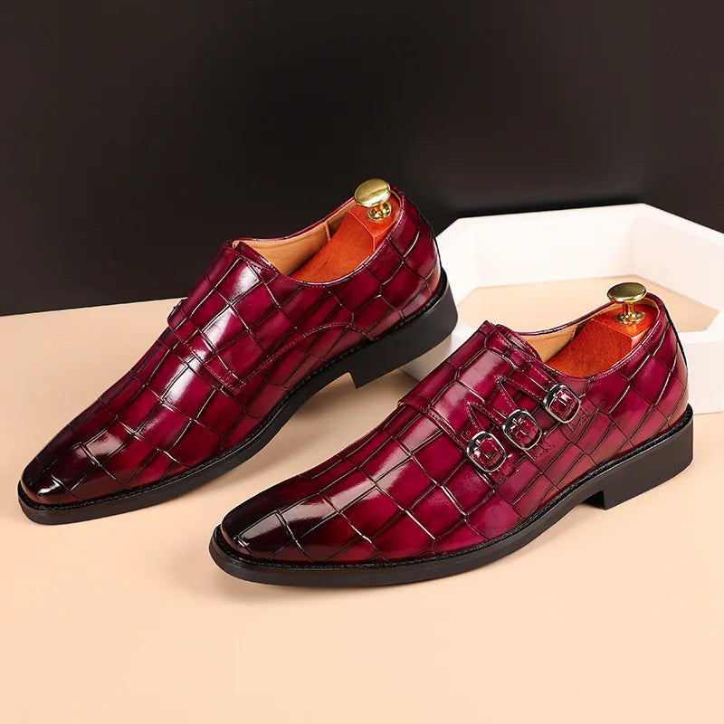 SANTINO MONK-STRAP SHOES