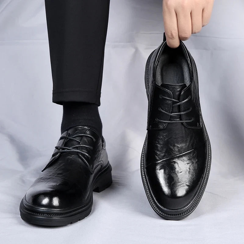 Zapato de cuero genuino Edwin
