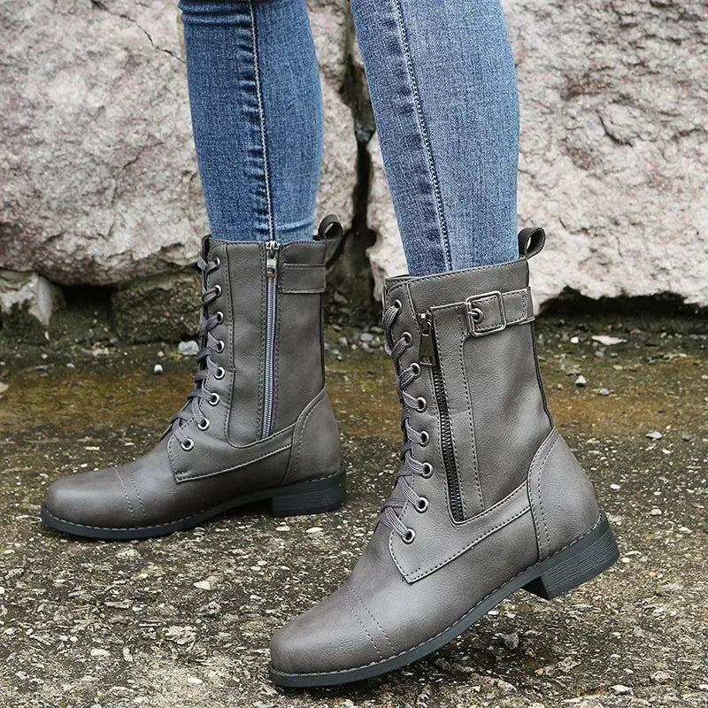 RAVYN ROGUE BUCKLE BOOTS
