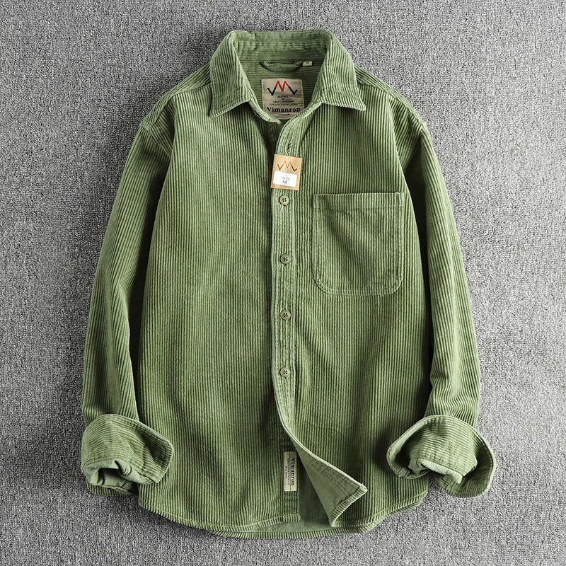 Camicia in velluto a coste Heritage